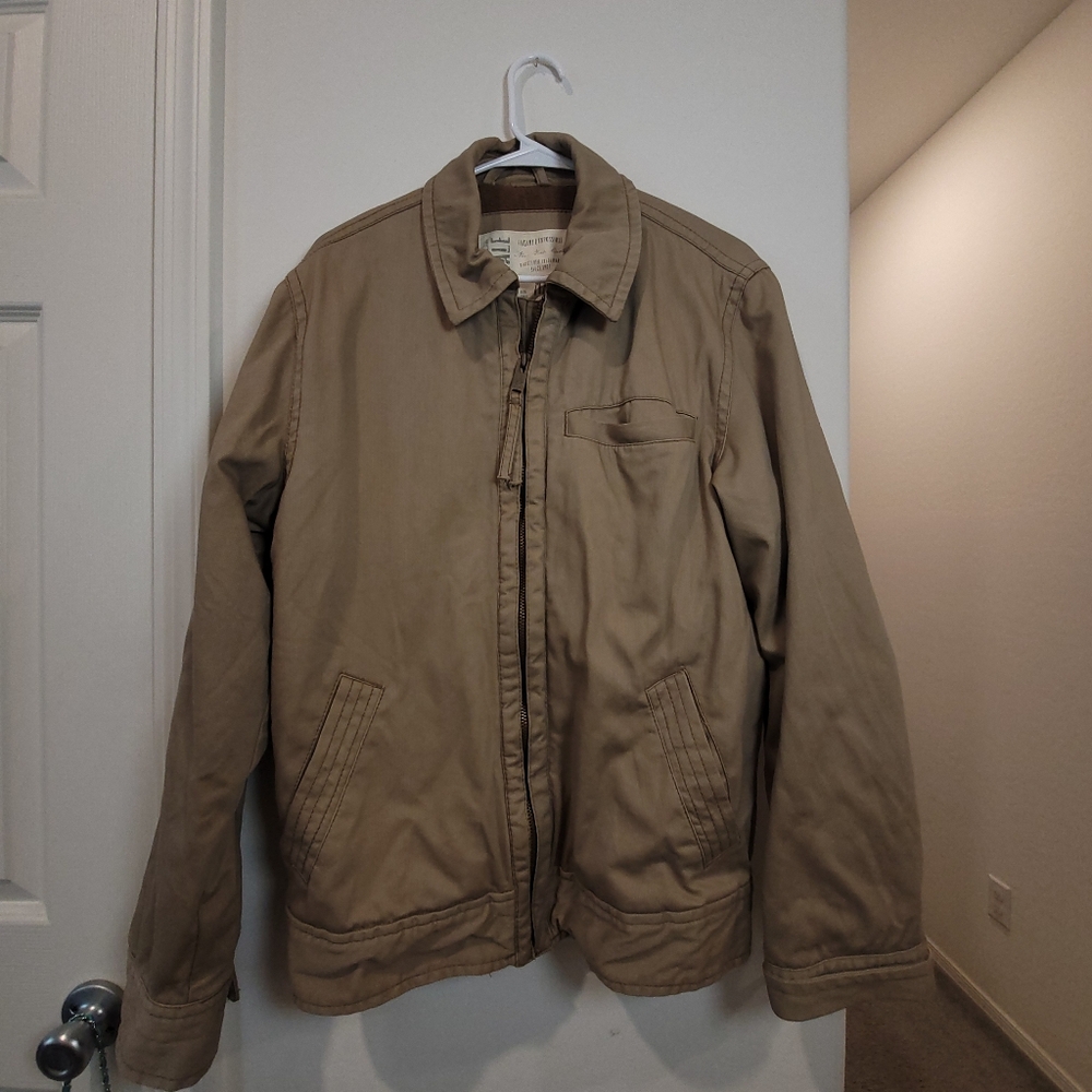 Aeropostale Tan Military Field Coat